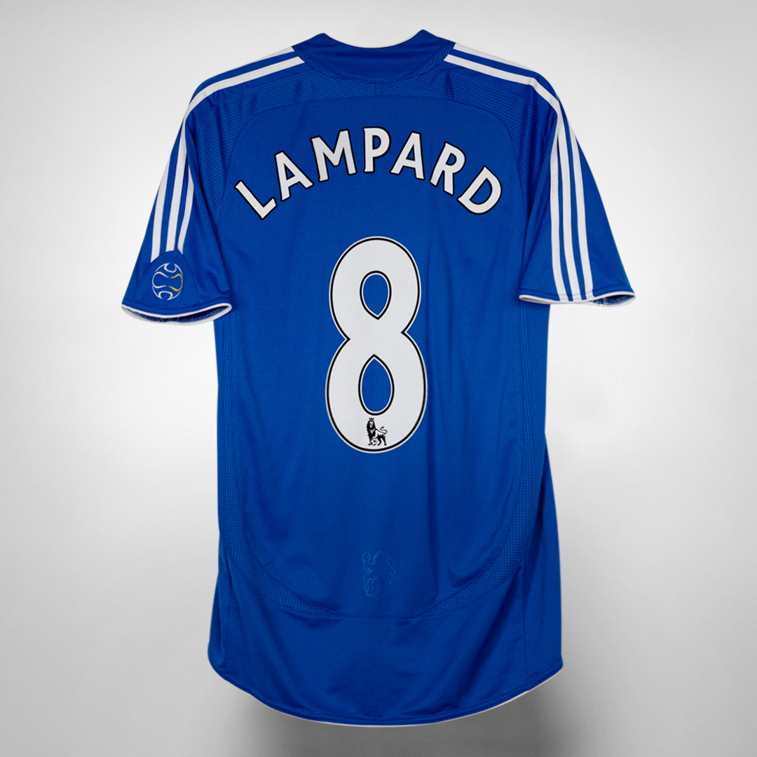 2006-2008 Chelsea Adidas Home Shirt #8 Lampard