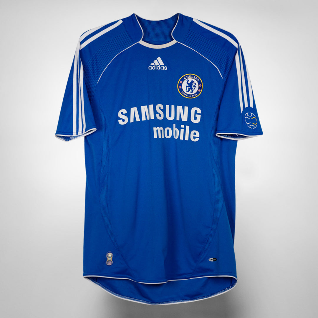 2006-2008 Chelsea Adidas Home Shirt #8 Lampard