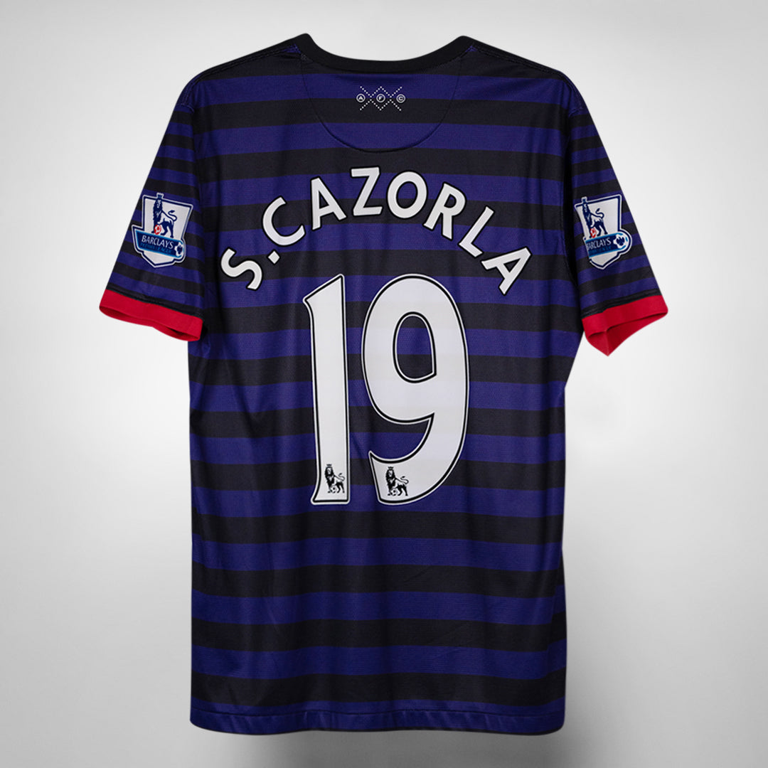 2012-2013 Arsenal Nike Away Shirt #19 Santi Cazorla