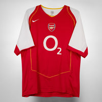 2004-2005 Arsenal Nike Home Shirt #14 Thierry Henry