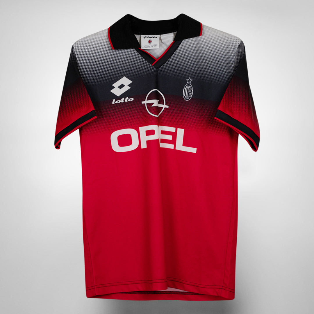 1995-1996 AC Milan Lotto Training Shirt