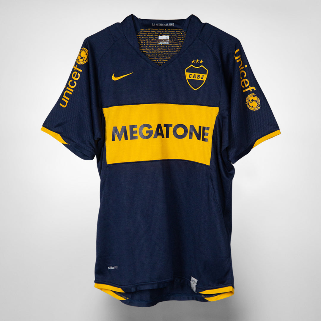 2007-2008 Boca Juniors Nike Home Shirt
