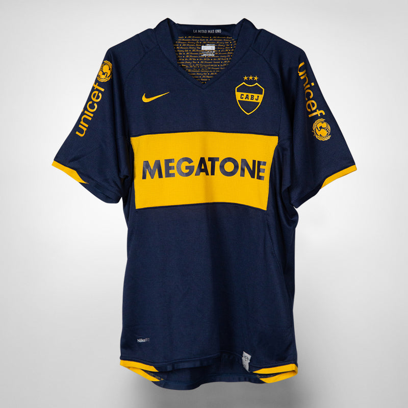 2007-2008 Boca Juniors Nike Home Shirt