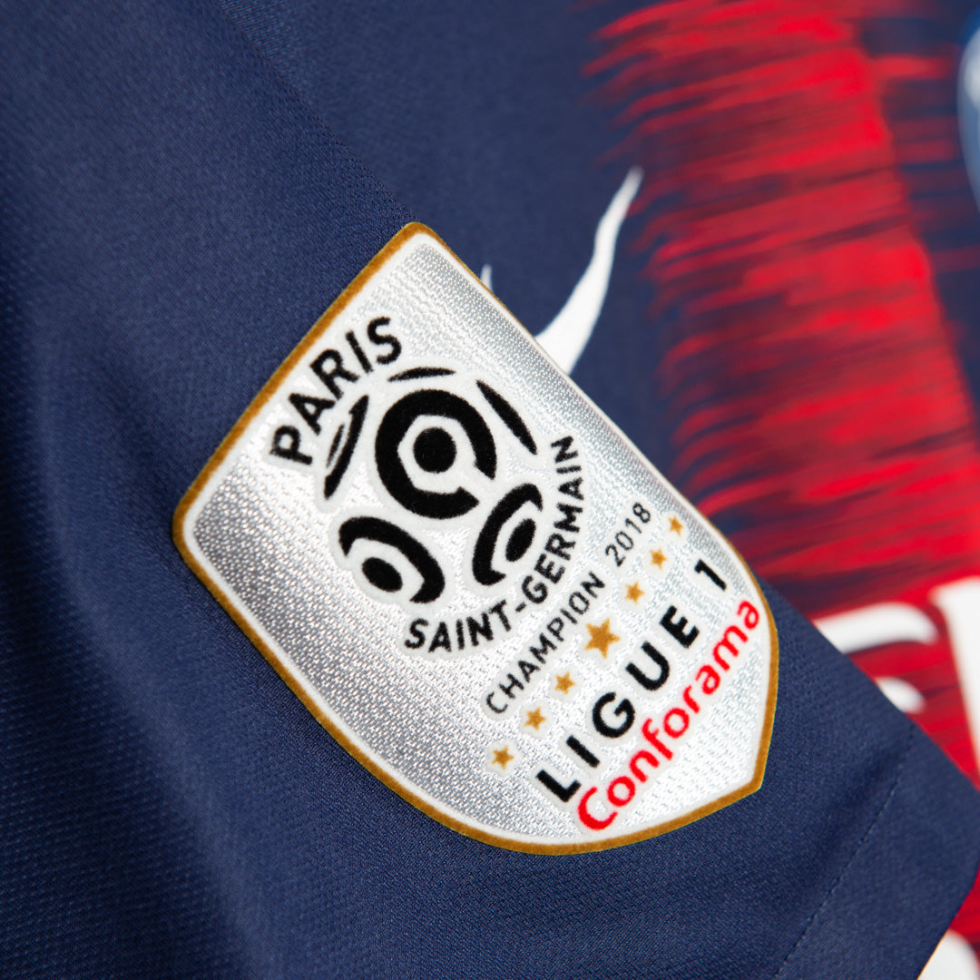 2018-2019 PSG Paris Saint-Germain Nike Home Shirt #7 Kylian Mbappé