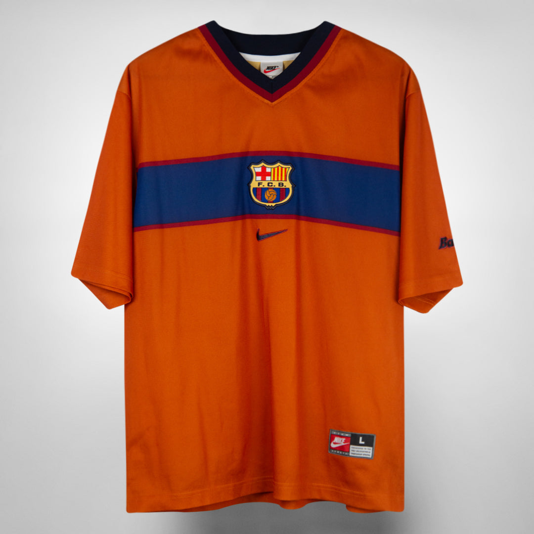 1999-2000 Barcelona Nike Third Shirt #11 Rivaldo - Marketplace
