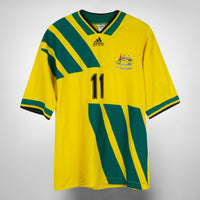 1993-1995 Australia Adidas Home Shirt #11 Robbie Slater
