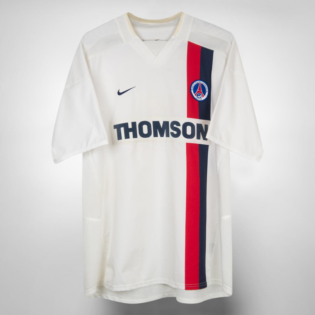 2002-2003 Paris Saint-Germain PSG Nike Away Shirt #10 Ronaldinho