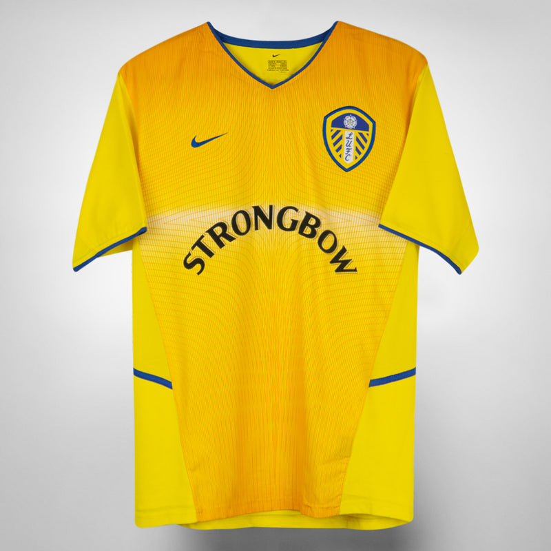 2002-2003 Leeds United Nike Away Shirt #9 Mark Viduka