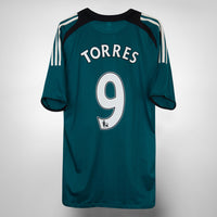 2008-2009 Liverpool Adidas Third Shirt #9 Fernando Torres