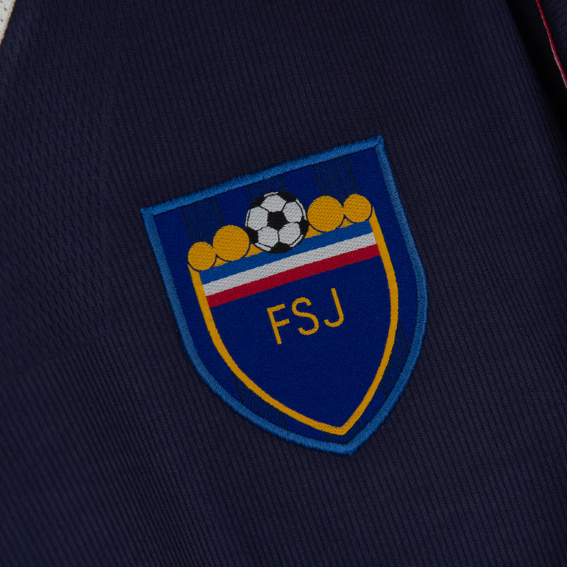 1999-2000 Yugoslavia Adidas Home Shirt #11 Sinisa Mihaljovic