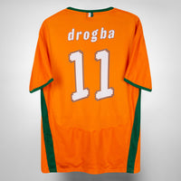 2008-2009 Ivory Coast Puma Home Shirt #11 Didier Drogba