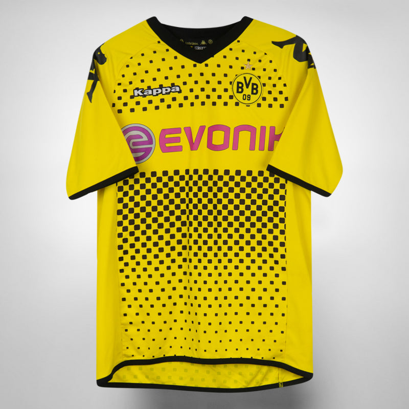 2011-2012 Borussia Dortmund Kappa Home Shirt #23 Shinji Kagawa