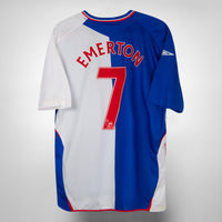 2007-2008 Blackburn Rovers Umbro Home Shirt #7 Brett Emerton