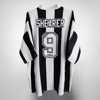 1995-1997 Newcastle United Adidas Home Shirt #9 Alan Shearer