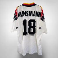 1994-1996 Germany Adidas Home Shirt #18 Jurgen Klinsmann - Marketplace