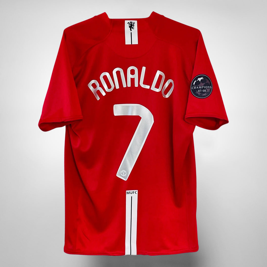 2008 Manchester United Nike Home Shirt #7 Cristiano Ronaldo ...