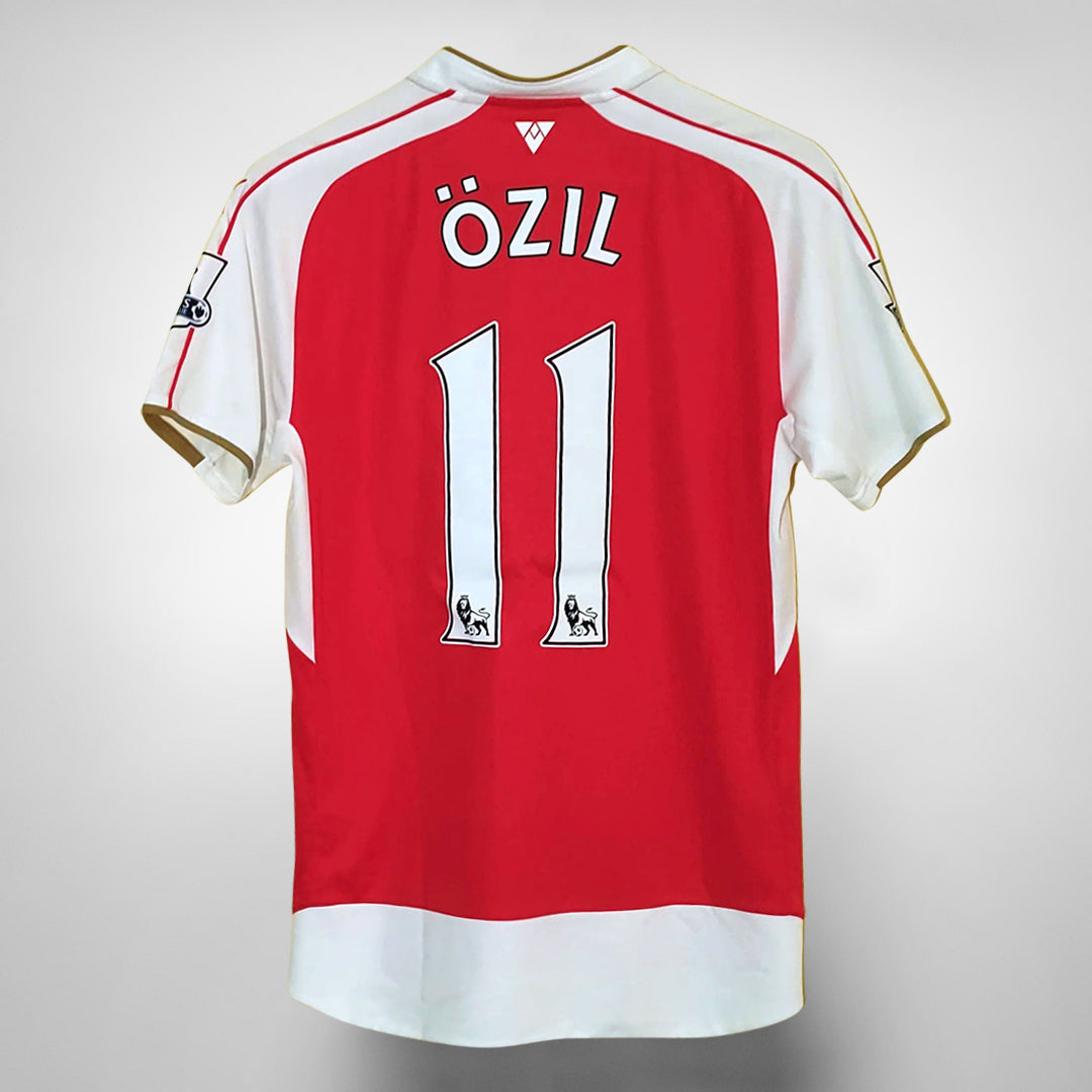 2015-2016 Arsenal Puma Home Shirt #11 Mesut Ozil - Marketplace