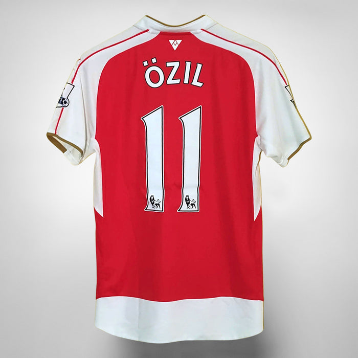 2015-2016 Arsenal Puma Home Shirt #11 Mesut Ozil - Marketplace