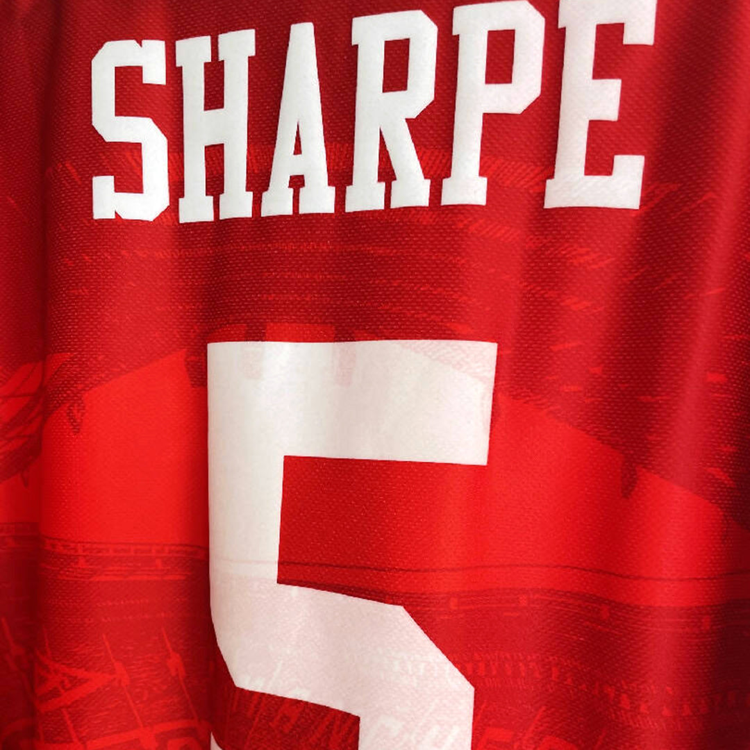 1994-1996 Manchester United Umbro Home Shirt #5 Lee Sharpe - Marketplace