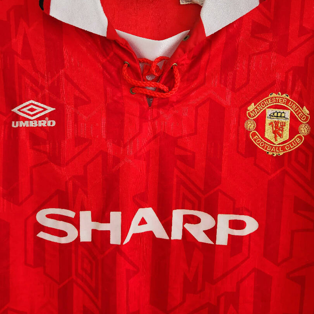 1992-1994 Manchester United Umbro Home Shirt - Marketplace – PFC
