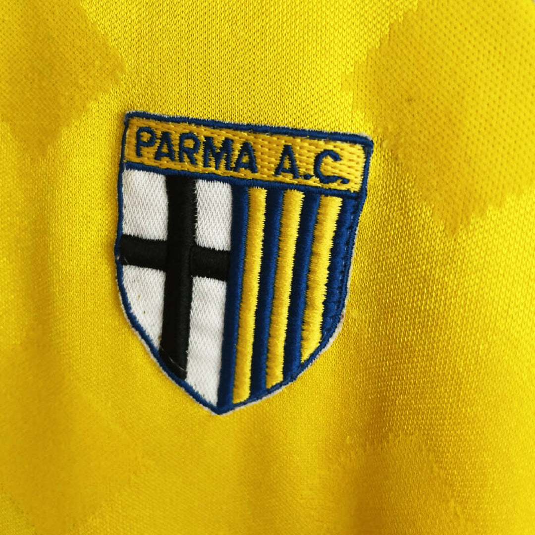1995-97 Parma Home Shirt Zola #10 - 7/10 - (S)