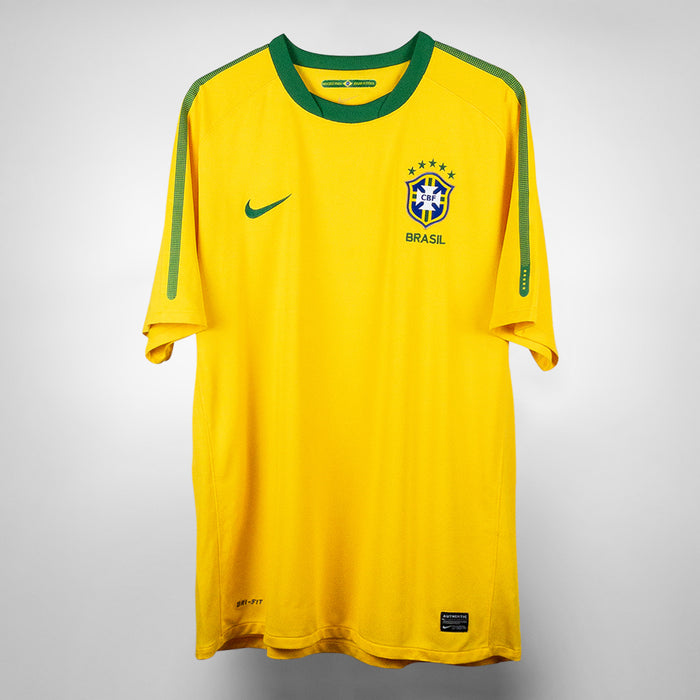 2010-2011 Brazil Nike Home Shirt (XL)
