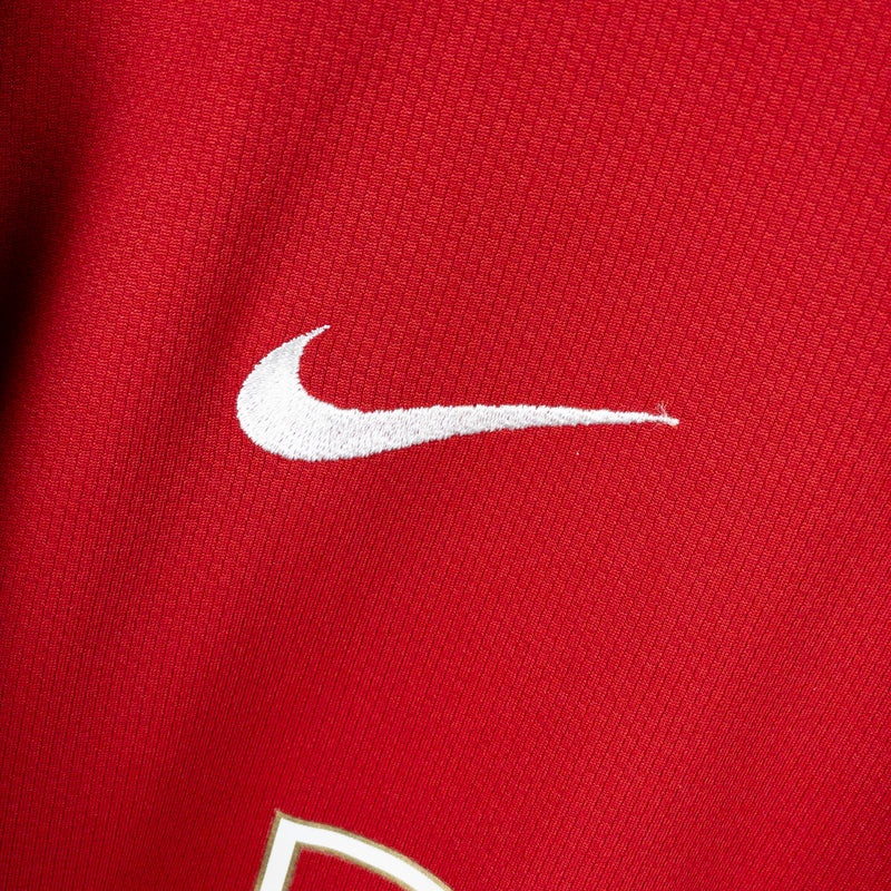 2006-2007 Manchester United Nike Home Shirt #13 J.S. Park