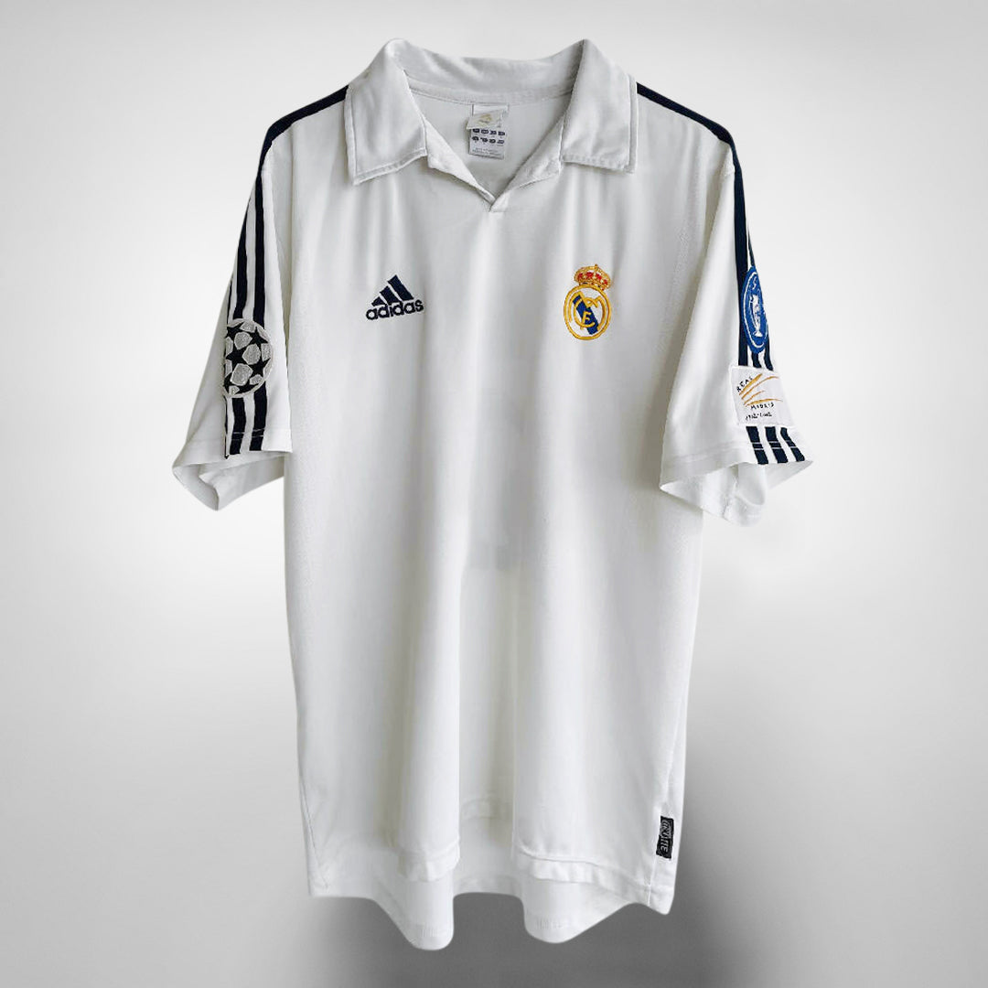 REAL MADRID 2002 2003 HOME indoctrinated SHIRT