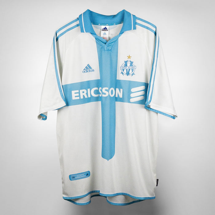 2000-2001 Marseille Adidas Home Shirt #29 George Weah