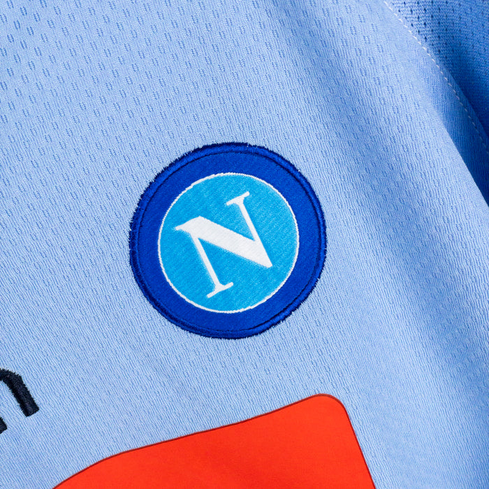 2009-2010 Napoli Macron Home Shirt (M)
