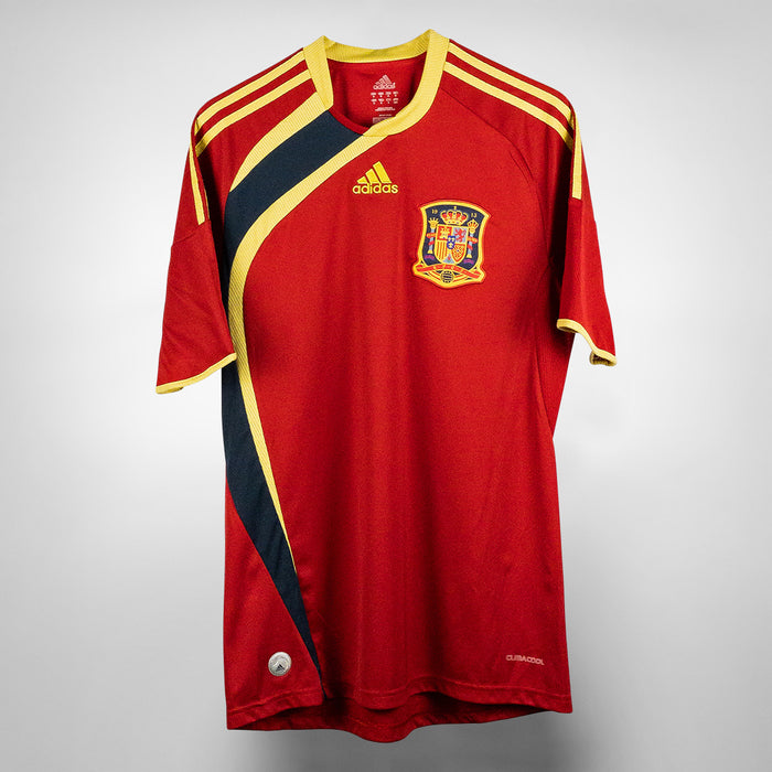 2009-2010 Spain Adidas Home Shirt