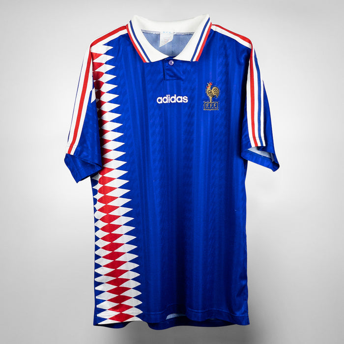 1994-1995 France Adidas Home Shirt