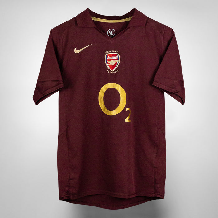 2005-2006 Arsenal Nike Home Shirt #9 Reyes