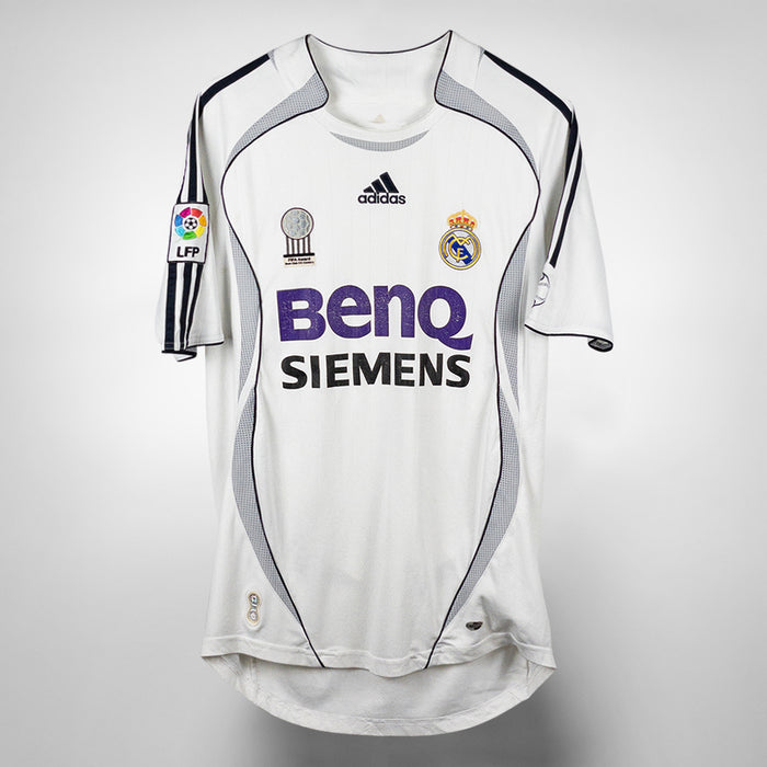 2006-2007 Real Madrid Adidas Home Shirt (S)