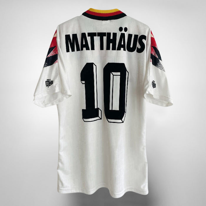 1994 Germany Adidas Home Shirt #10 Matthaus - Marketplace