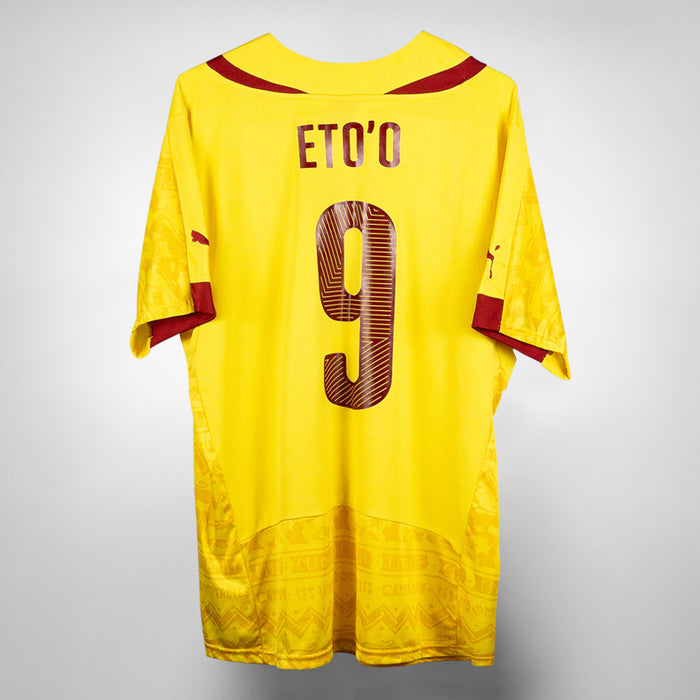 2008-2009 Cameroon Puma Away Shirt #9 Samuel Eto'o