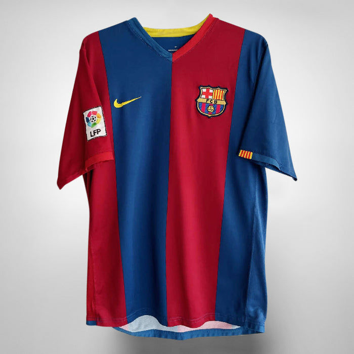 2006-2007 Barcelona Nike Home Shirt #19 Messi - Marketplace