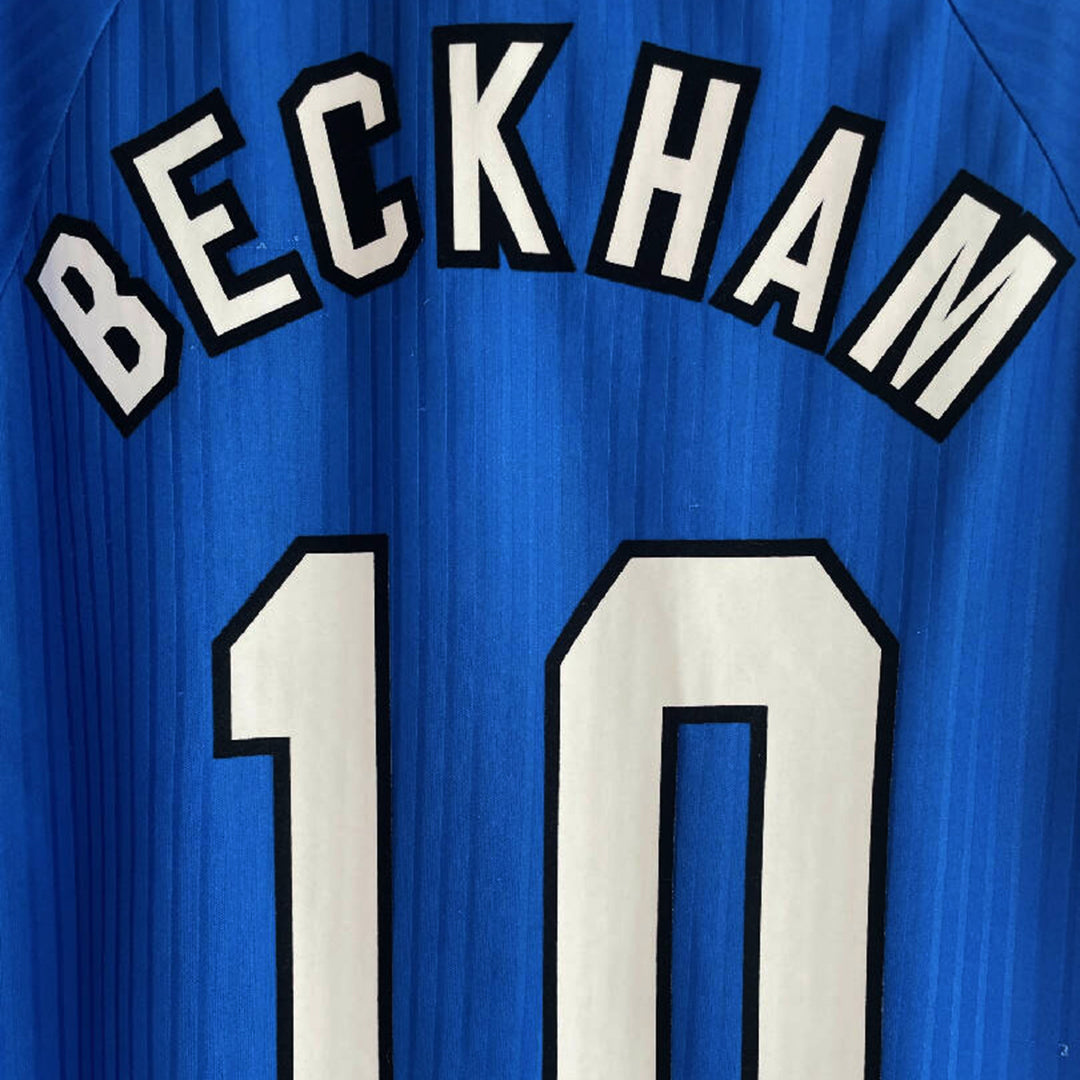 1996-1998 Manchester United Umbro Third Shirt #10 David Beckham - Marketplace