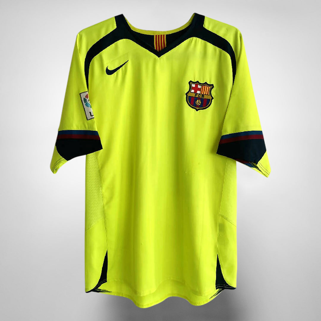 2006 2006 FC Barcelona Nike Away Shirt 10 Ronaldinho