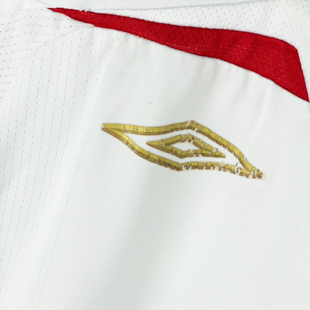 2007-2009 England Umbro Home Shirt