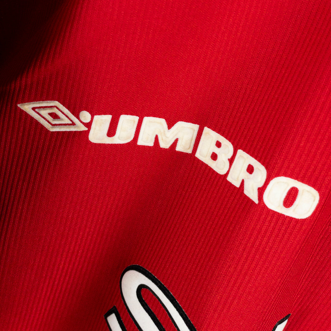 1998-1999 Manchester United Umbro Home Shirt (L)