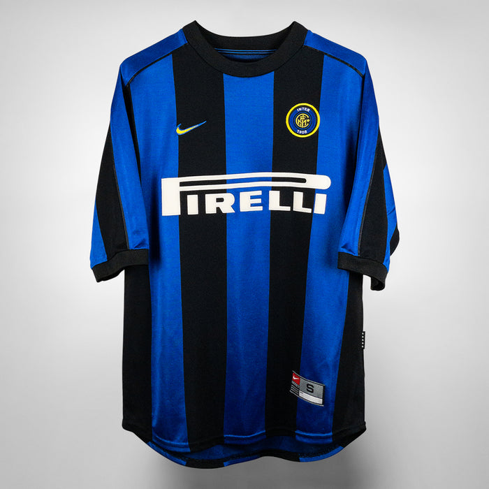 1999-2000 Inter Milan Nike Home Shirt #9 Ronaldo