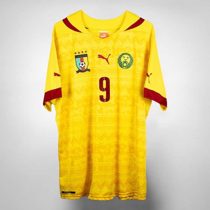 2008-2009 Cameroon Puma Away Shirt #9 Samuel Eto'o