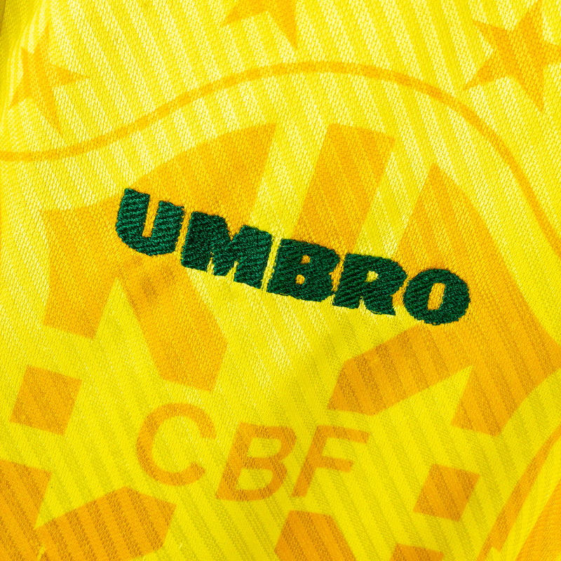 1994-1995 Brazil Umbro Home Shirt (L)