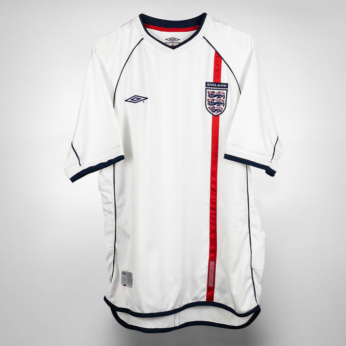 2001-2003 England Umbro Home Shirt