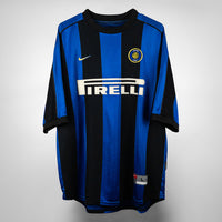 1999-2000 Inter Milan Nike Home Shirt #9 Ronaldo (L)