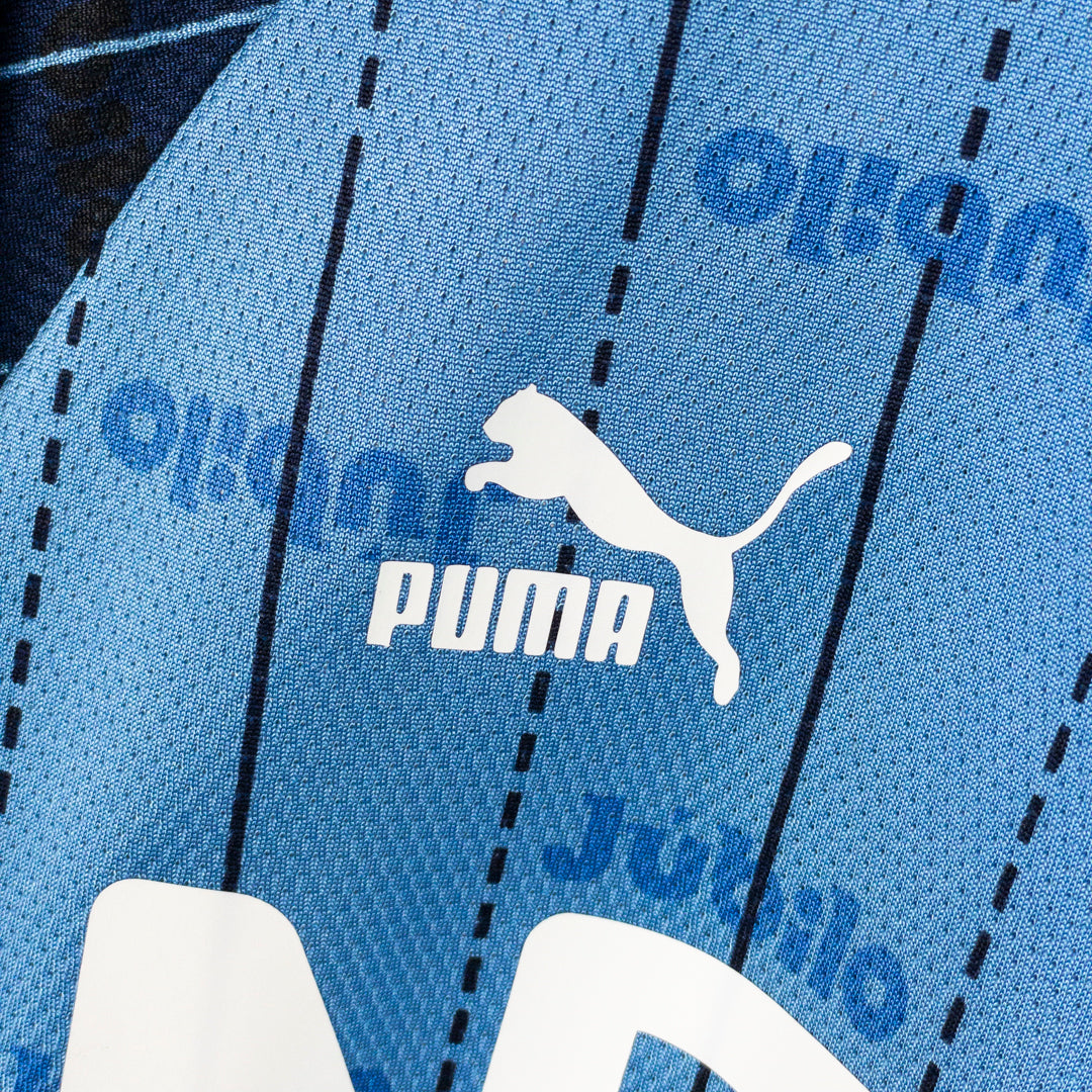 1998-1999 Jubilo Iwata Puma Home Shirt #7 Hiroshi Nanami