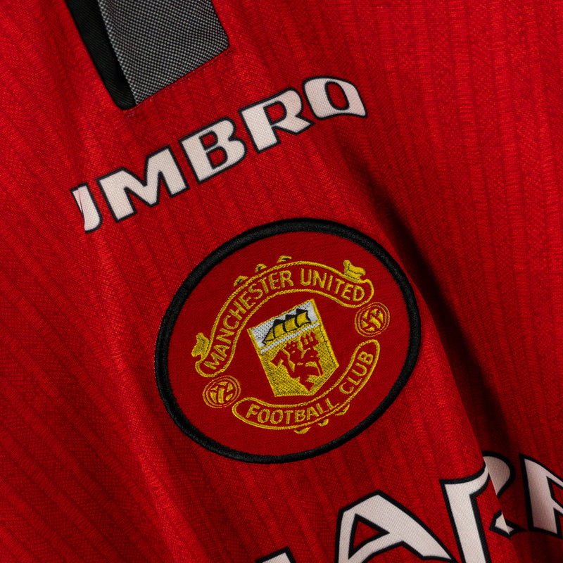 1996-1997 Manchester United Umbro Home Shirt #10 David Beckham