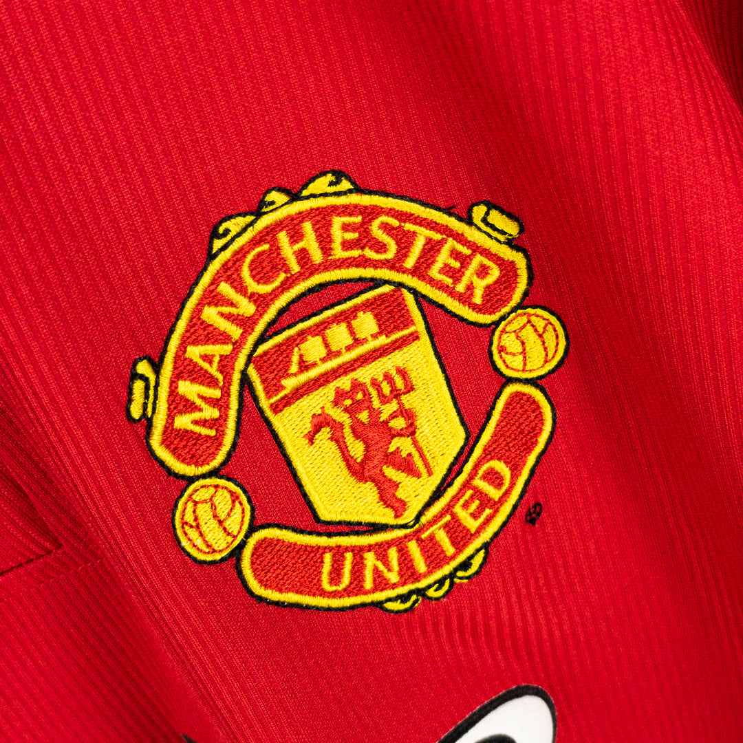 1998-1999 Manchester United Umbro Home Shirt #7 David Beckham - Marketplace
