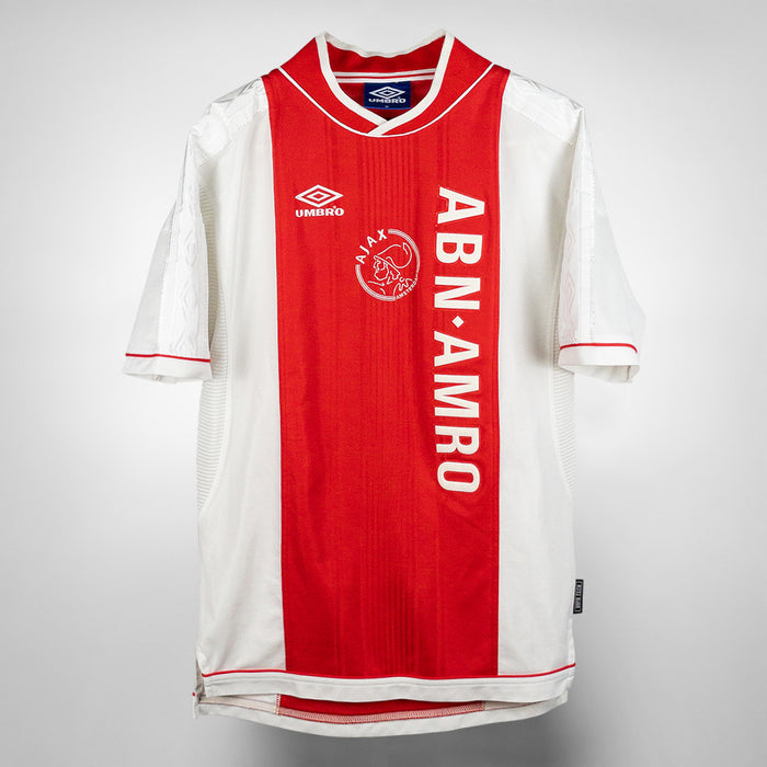 1999-2000 Ajax Umbro Home Shirt #11 Gronkjaer